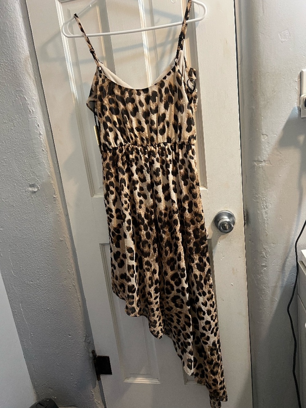 i.n. san Francisco small cami strap dress leopard print - Picture 3 of 4